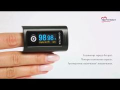 Пульсоксиметр на палець PC-60F  video 0