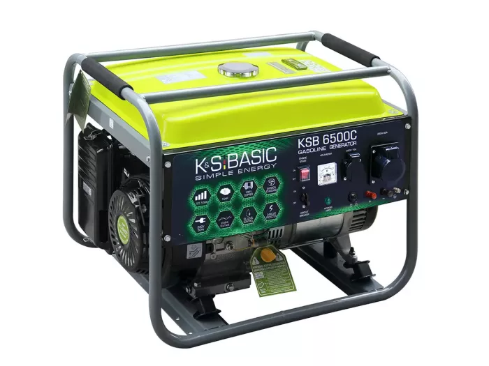 Генератор бензиновый 5.5 кВт Германия KSB 6500C