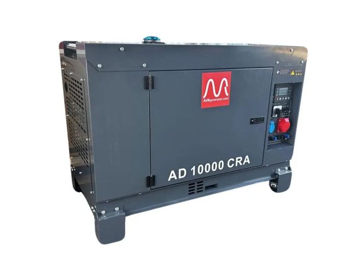 Генератор дизельний 7.2/ 8 кВт METIER AD10000CRA