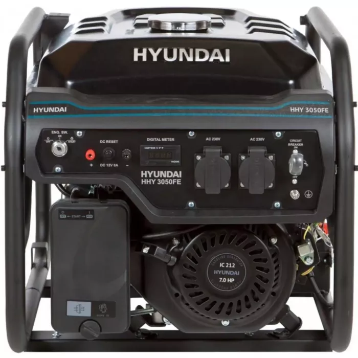 Генератор бензиновый 3 кВт Корея HHY 3050FE