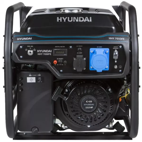 Генератор бензиновий 5.5 кВт Корея HHY 7050FE
