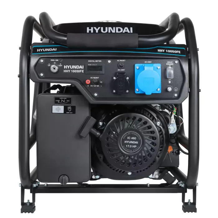 Генератор бензиновий 8 кВт Корея HHY 10050FE