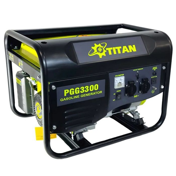 Генератор бензиновый 3 кВт TITAN PGG3300
