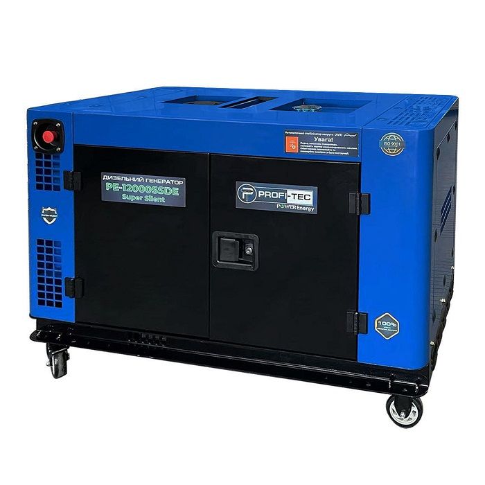 Генератор дизельний 11 кВт PROFI-TEC PE-12000SSDE