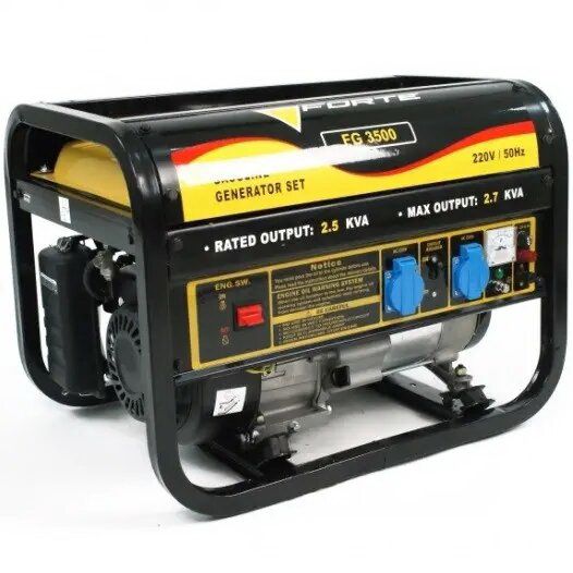 Генератор бензиновый FORTE 2.8 кВт FG3500
