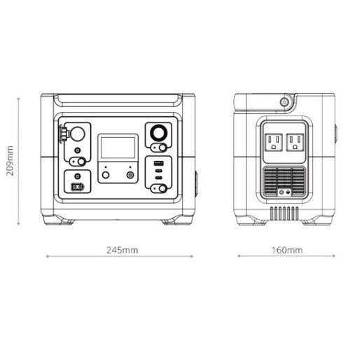 Зарядна станція 288 Вт/год GENERGY ZERO GZE-0303