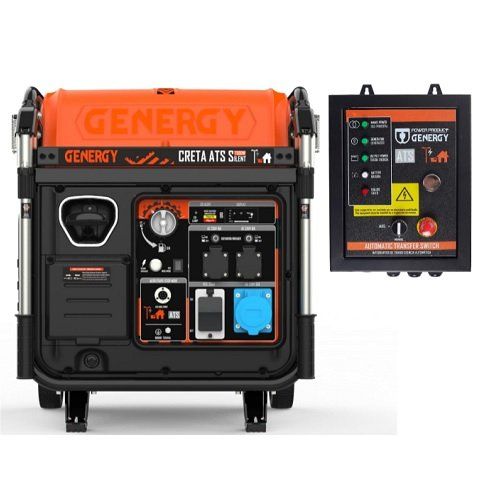 Генератор інверторний 7.5 кВт GENERGY CRETA SILENT ATS 