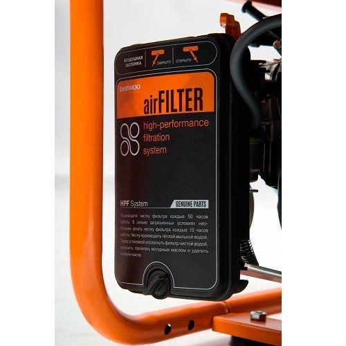 Генератор бензиновый 6.5 кВт DAEWOO GDA-7500E