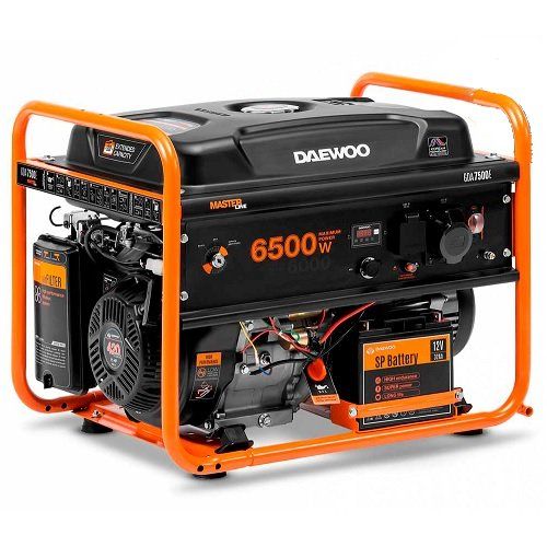 Генератор бензиновый 6.5 кВт DAEWOO GDA-7500E