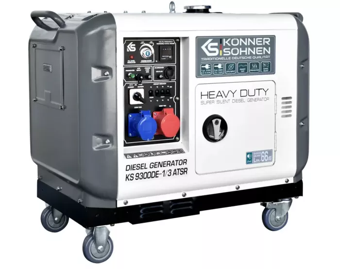 Генератор дизельный 7.5 кВт Германия KS 9300DE-1/3 ATSR
