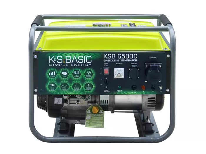 Генератор бензиновый 5.5 кВт Германия KSB 6500C