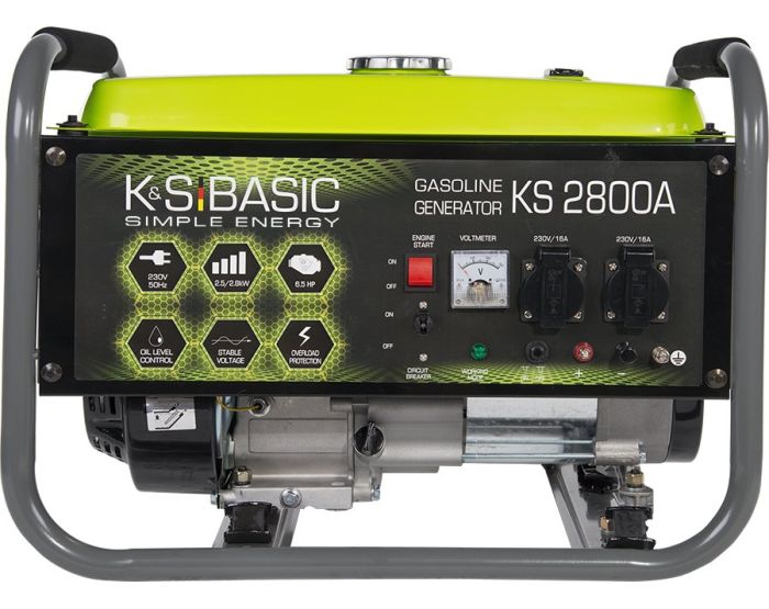Генератор бензиновый 2.8 кВт Германия KSB 2800A