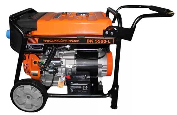 Генератор бензиновий 5.5 кВт GTM DK5500-L