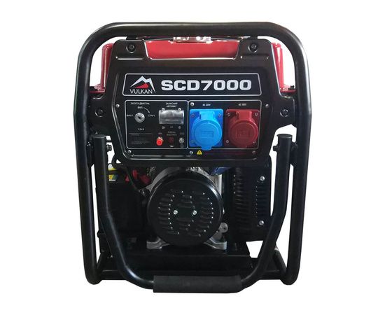 Генератор дизельный 3/5.5 кВт Vulkan SCD7000TЕ