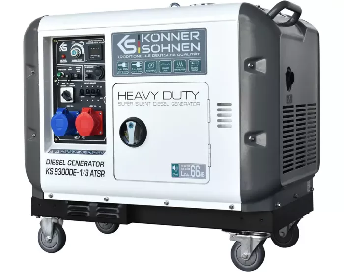 Генератор дизельный 7.5 кВт Германия KS 9300DE-1/3 ATSR