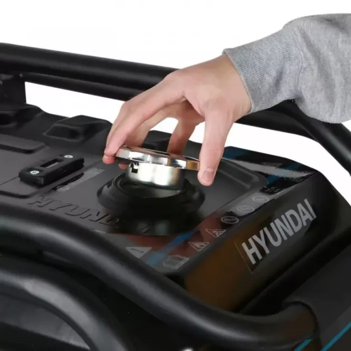 Генератор бензиновий 5.5 кВт Корея HHY 7050FE ATS