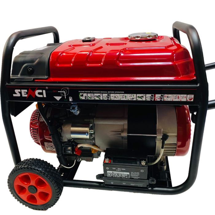 Генератор бензиновый 4.3 кВт Senci SC7000E