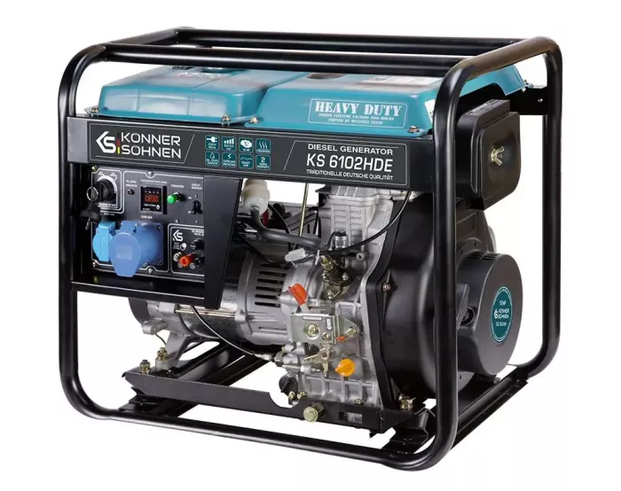 Генератор дизельный 5.5 кВт Германия KS 6102HDE (EURO II)