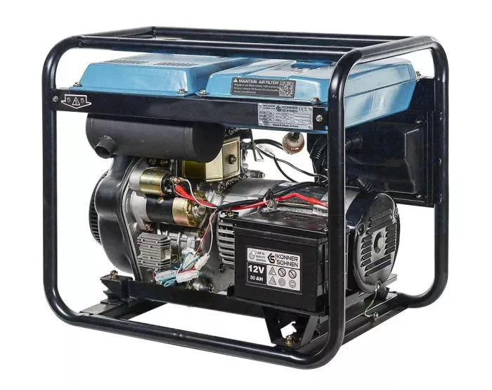 Генератор дизельный 5.5 кВт Германия KS 6102HDE (EURO II)