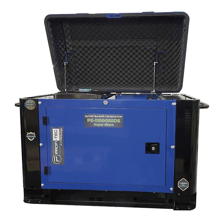 Генератор дизельный 10 кВт PROFI-TEC PE-11000SSDE