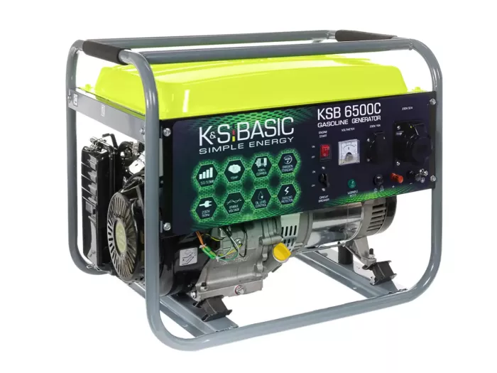 Генератор бензиновый 5.5 кВт Германия KSB 6500C