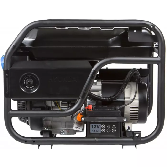 Генератор бензиновий 6.5 кВт Корея HHY 9050FE