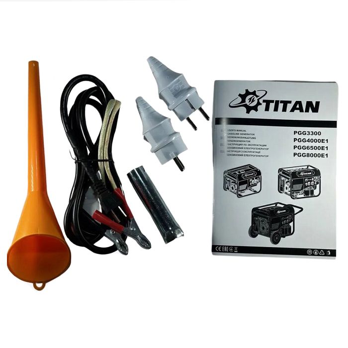 Генератор бензиновый 3 кВт TITAN PGG3300