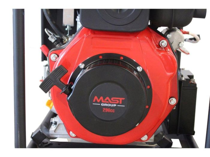 Генератор дизельний 3 кВт Mast Group YH4000AE з газовою плиткою Orcamp CK-505