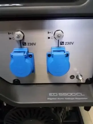 Генератор бензиновый 5.5 кВт Япония EG 5500 CL GWT