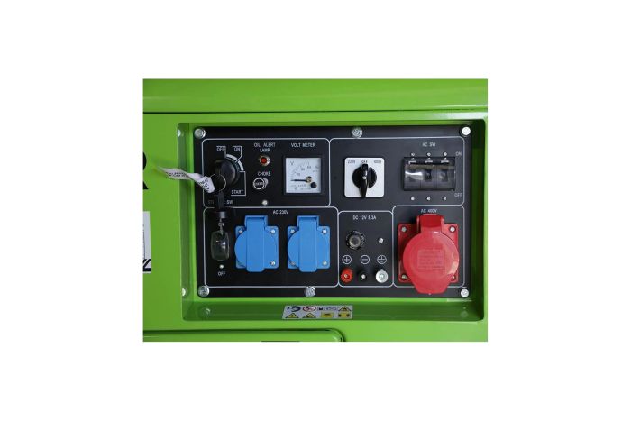Генератор дизельний 5 кВт Zipper ZI-STE7500DSH