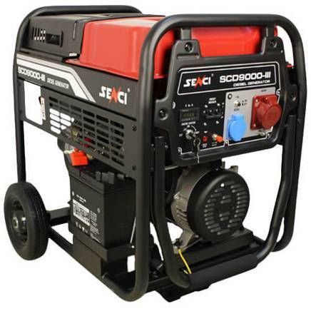 Генератор дизельный 7 кВт Senci SCD 9000-III