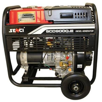 Генератор дизельный 7 кВт Senci SCD 9000-III