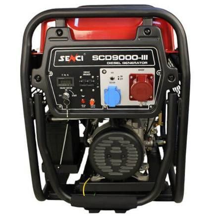 Генератор дизельный 7 кВт Senci SCD 9000-III