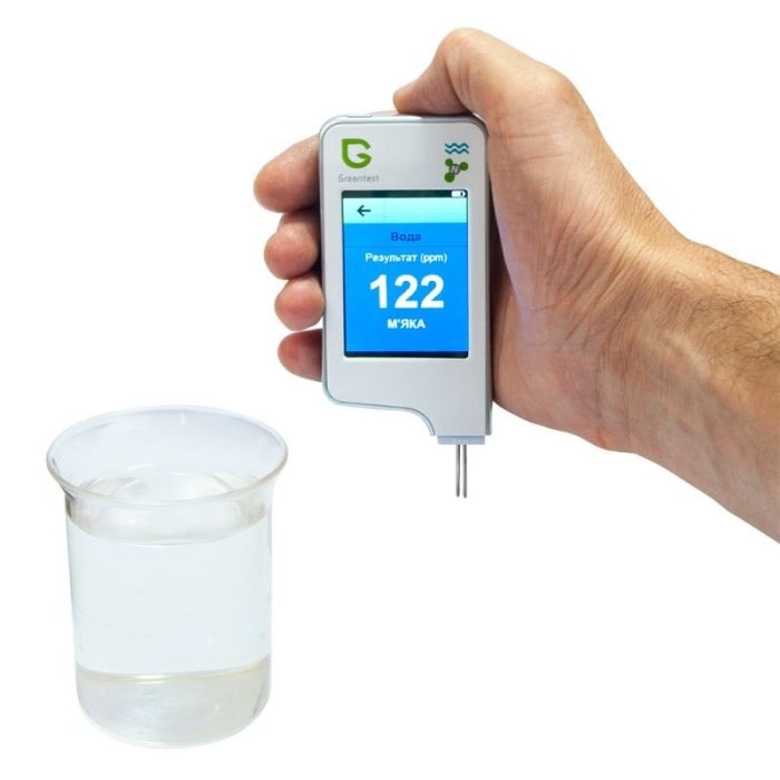 Нітрат-тестер і вимірювач жорсткості води Greentest 3 + риба