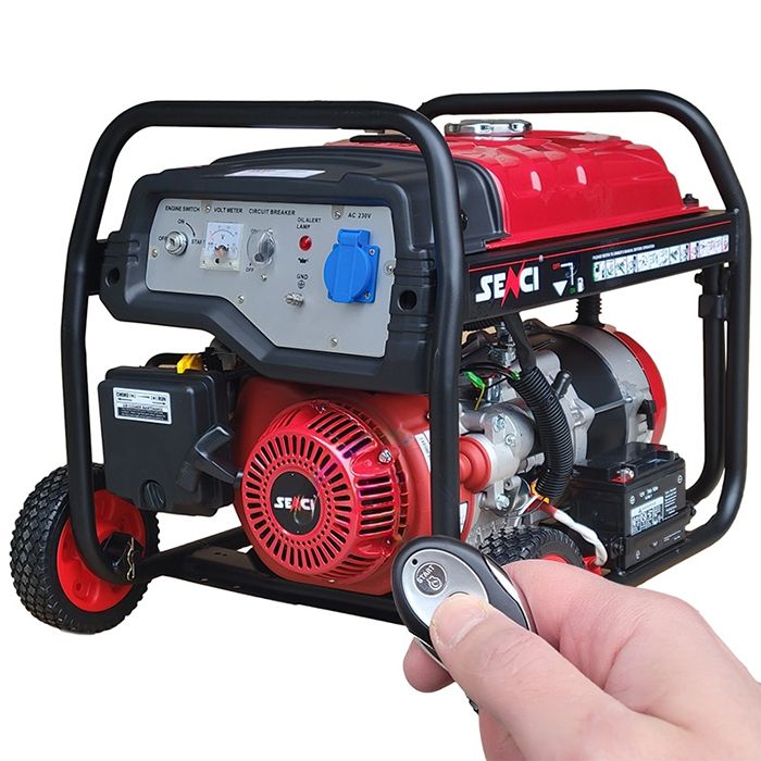 Генератор бензиновый 3.8 кВт SENCI SC7000R