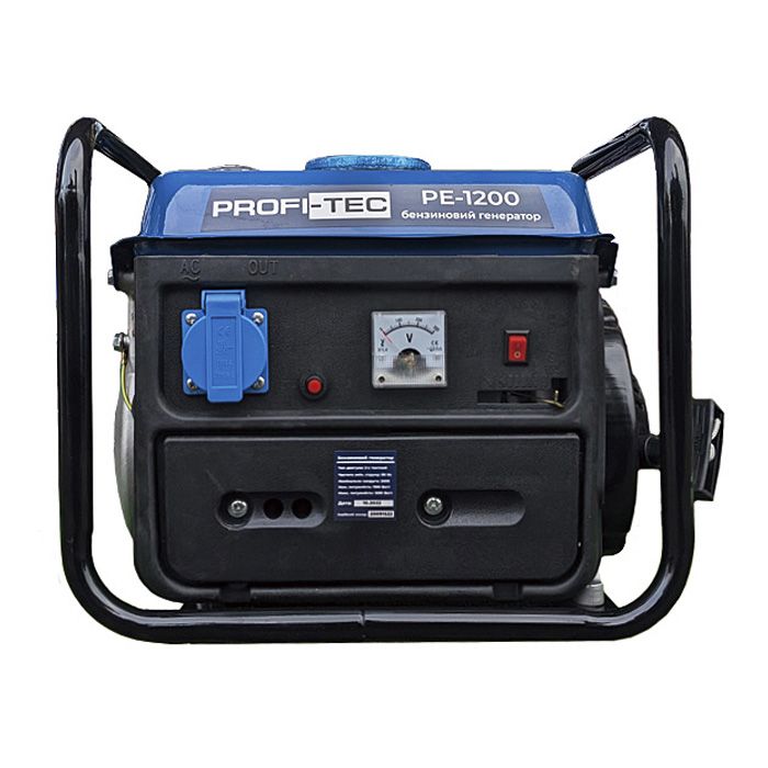 Генератор бензиновий 1.2 кВт PROFI-TEC PE-1200G