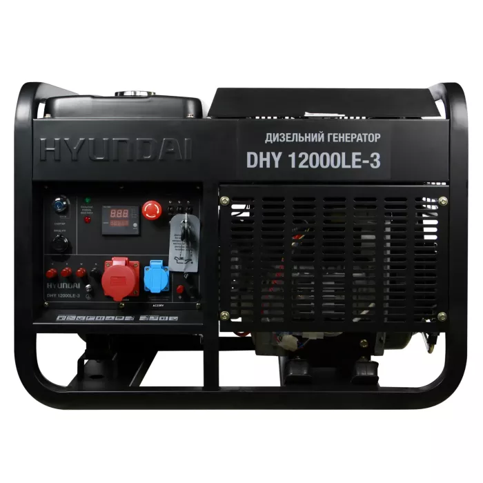 Генератор дизельный 11 кВт Корея DHY 12000LE-3
