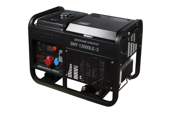 Генератор дизельний 11 кВт Корея DHY 12000LE-3