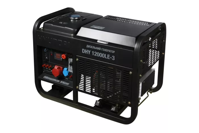 Генератор дизельный 11 кВт Корея DHY 12000LE-3