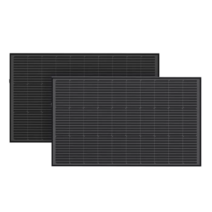 Набір стаціонарних сонячних панелей EcoFlow 2*100 Solar Panel
