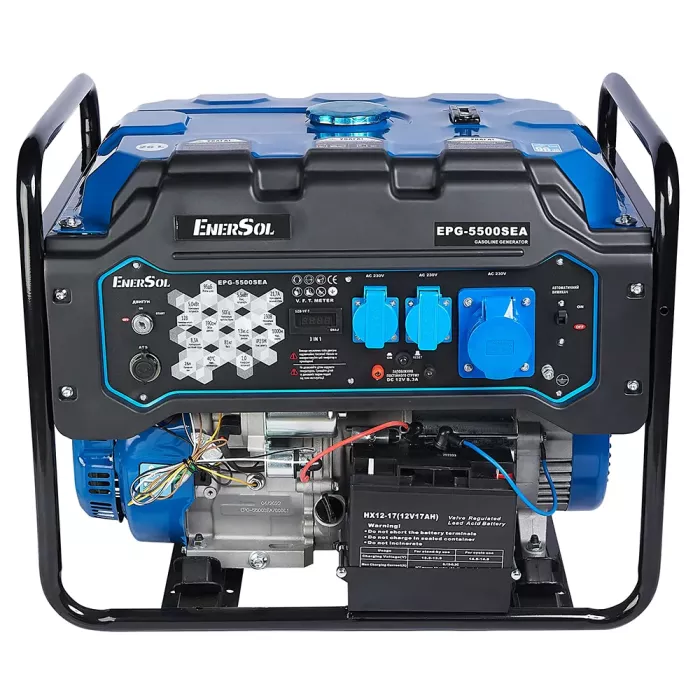 Генератор бензиновый 5.5 кВт EnerSol EPG-5500SEA