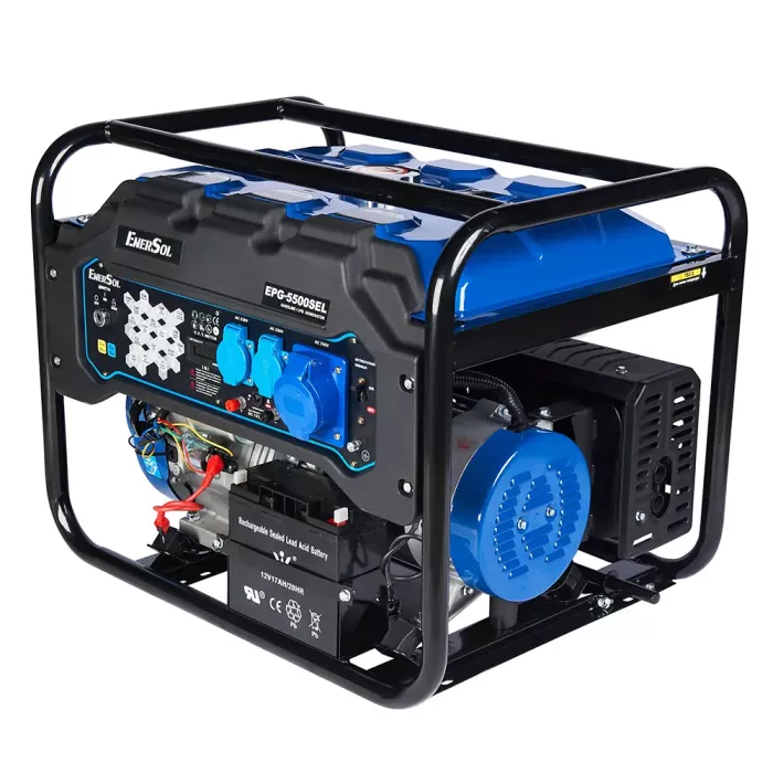 Генератор газобензиновий 5.5 кВт EnerSol EPG-5500SEL