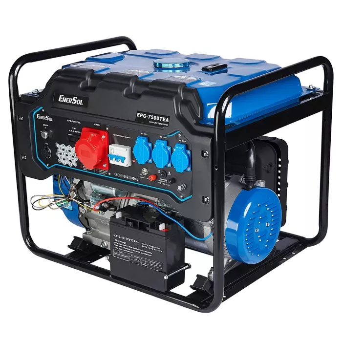 Генератор бензиновий 7.5 кВт EnerSol EPG-7500TEA