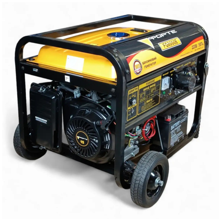 Генератор бензиновый 7.5 кВт Forte FG9000E