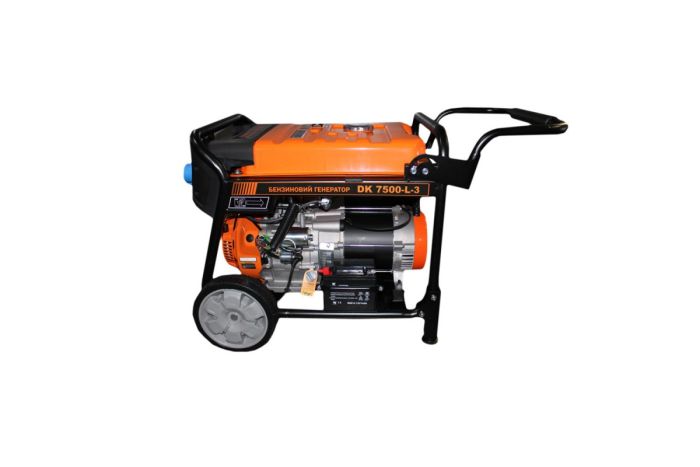 Генератор бензиновый 7.5 кВт GTM DK7500-L-3