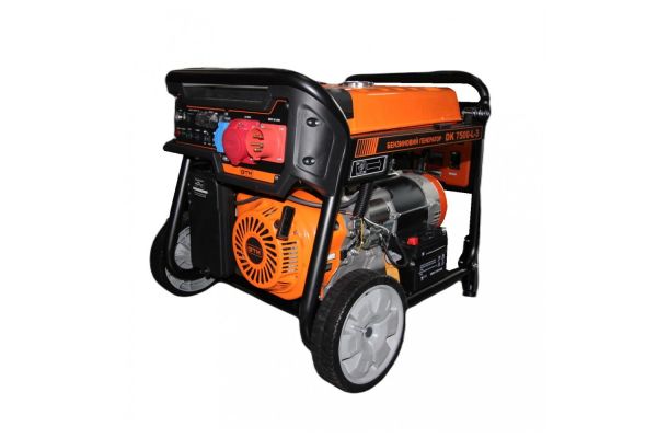 Генератор бензиновый 7.5 кВт GTM DK7500-L-3