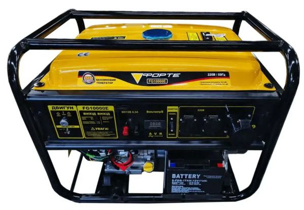 Генератор бензиновый 8.3 кВт  FORTE FG10000E