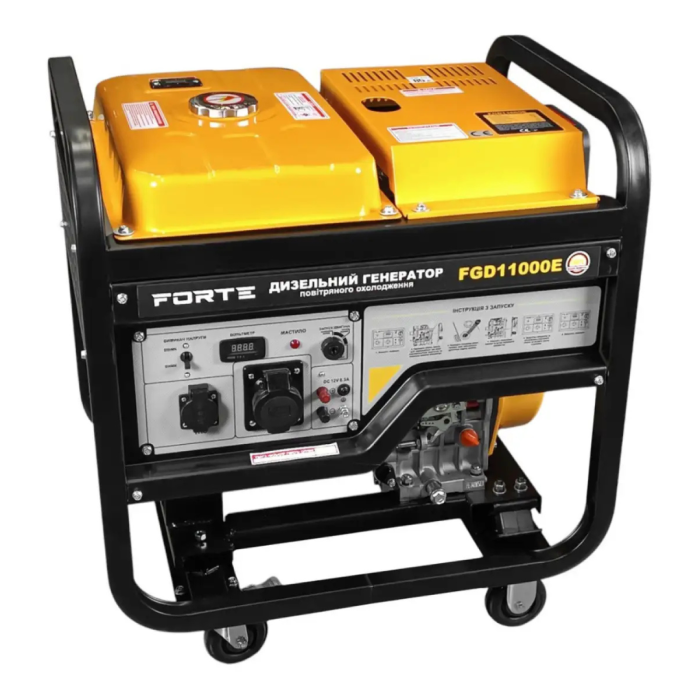 Генератор дизельный 9 кВт Forte FGD11000E