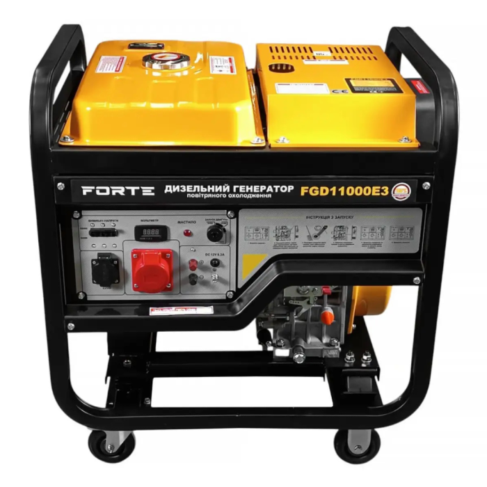 Генератор дизельный 9 кВт Forte FGD11000E3