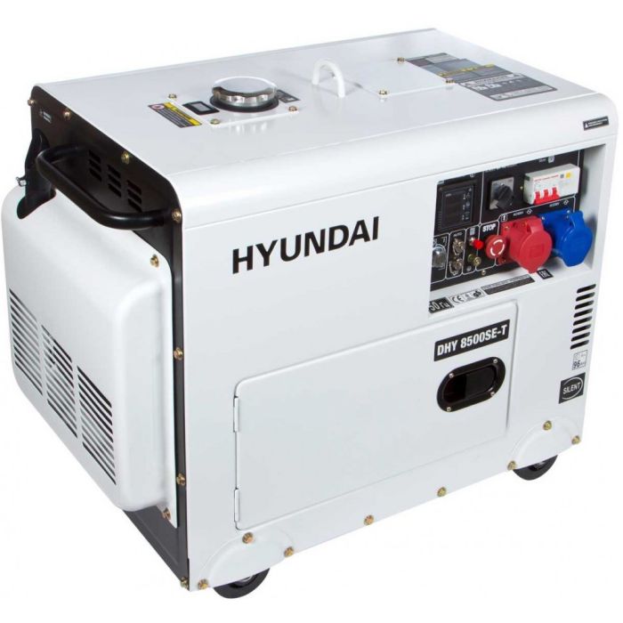 Генератор дизельный 7,2 кВт Hyundai DHY 8500SE-T